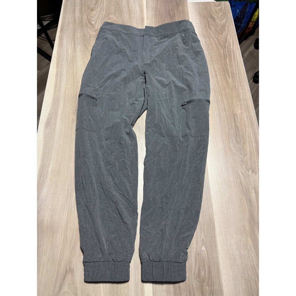 T by Talbots Cargo Joggers Pants Stretch Hiking Athleisure Small Gray Womens S